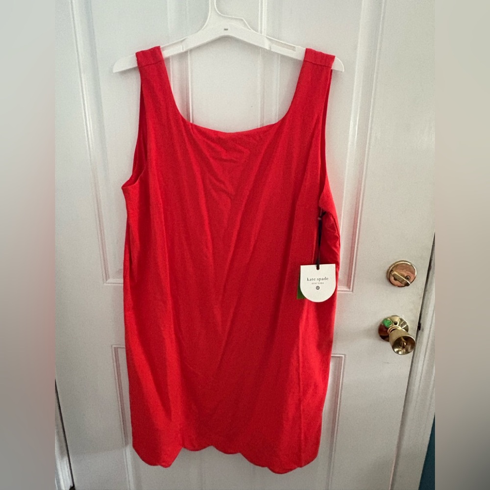 Kate Spade Red Sleeveless Dress